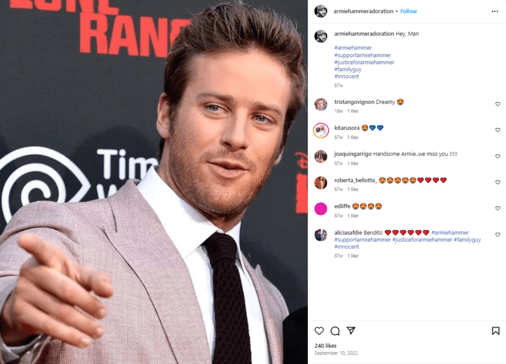 Armie Hammer