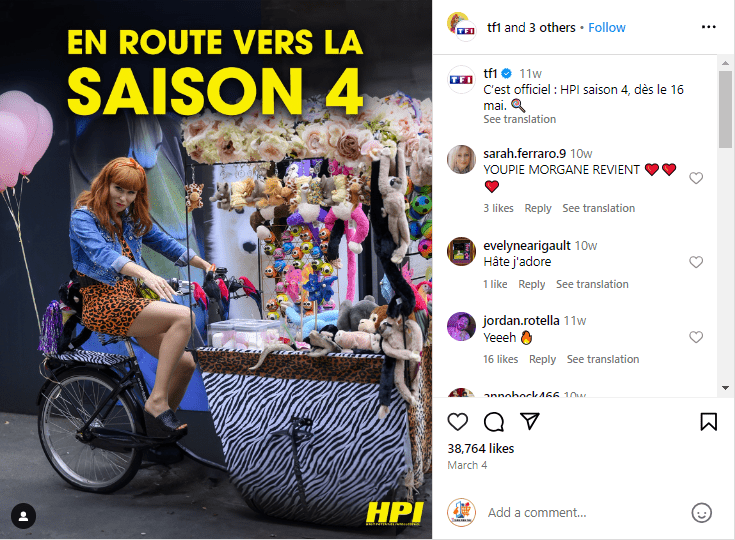 HPI Saison 4: Ce que Nous Réserve Morgane Alvaro